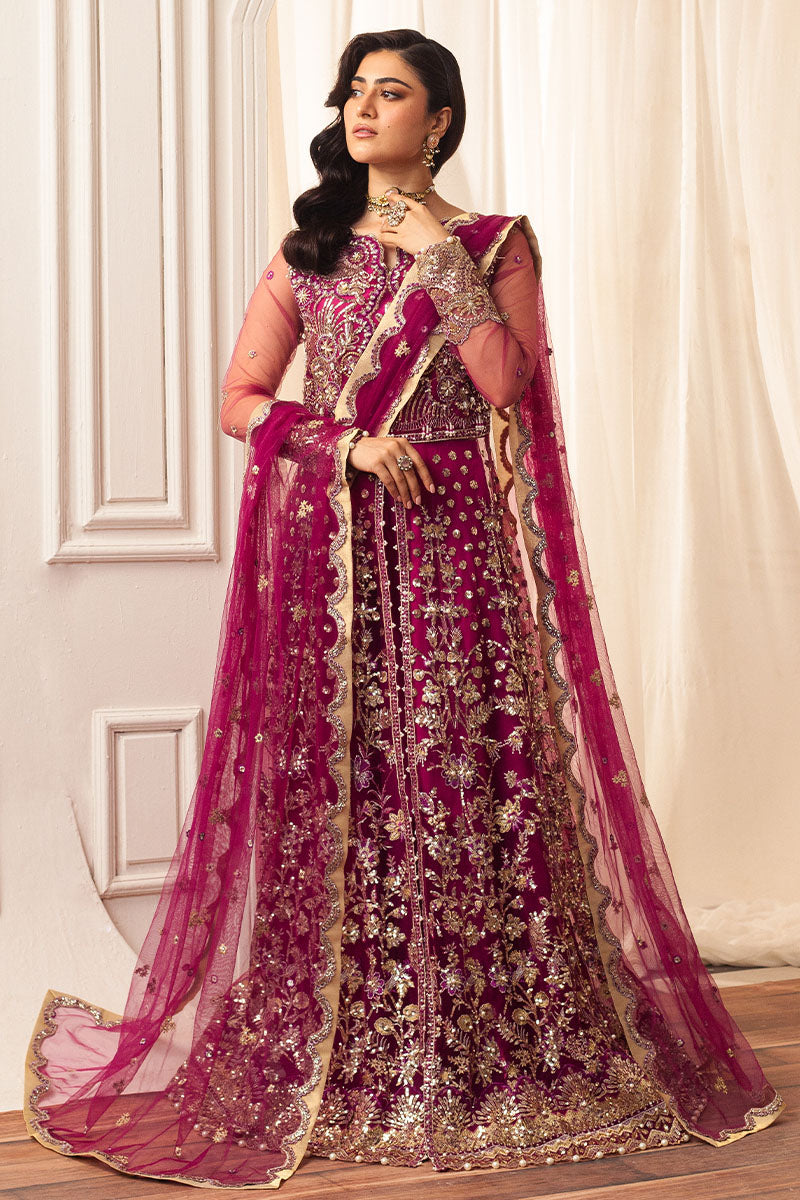 Mushq | Hemline Aura Debut Wedding Formals | FUCHSIA - House Of Anaya