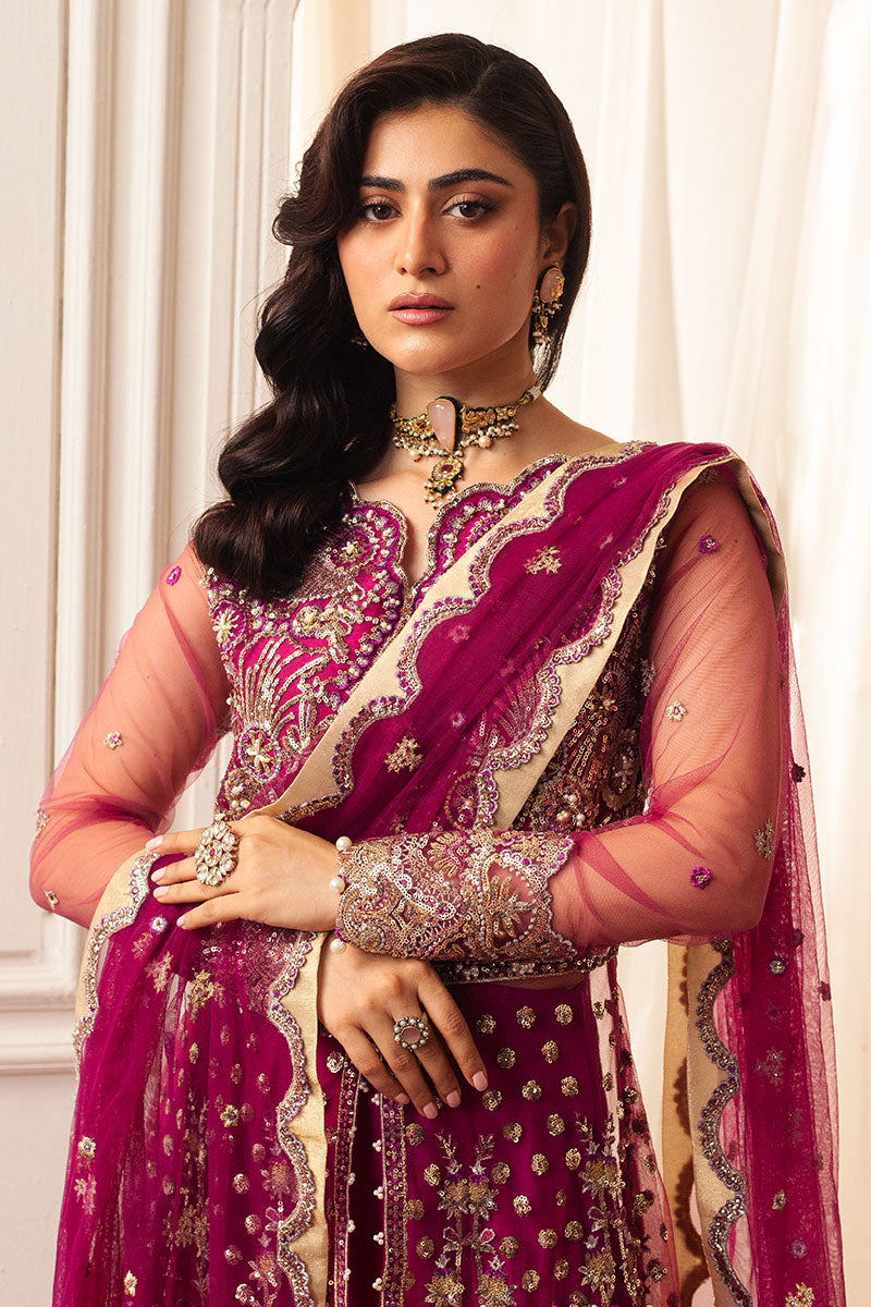 Mushq | Hemline Aura Debut Wedding Formals | FUCHSIA - House Of Anaya