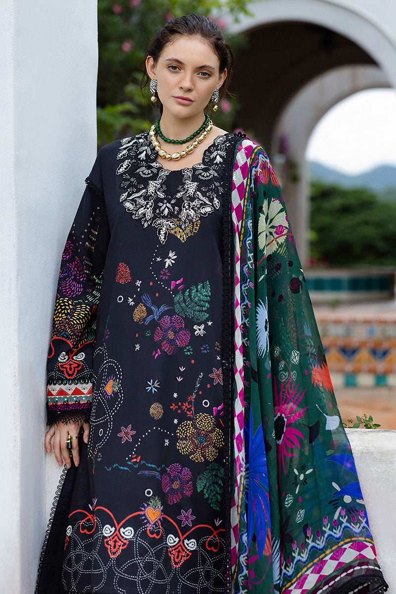 Mushq | Mirasol Printed Cambric | Medi Noche