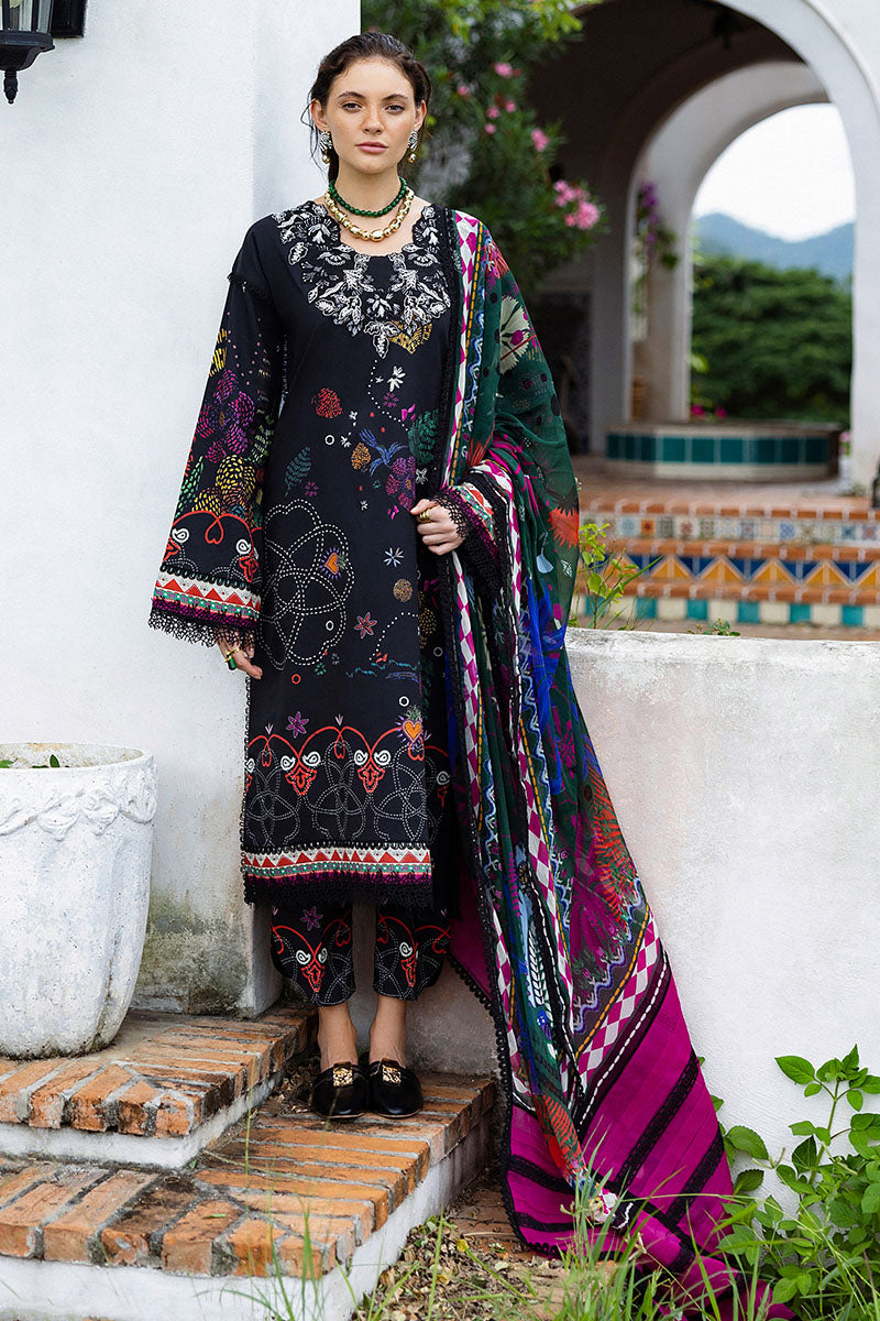 Mushq | Mirasol Printed Cambric | Medi Noche