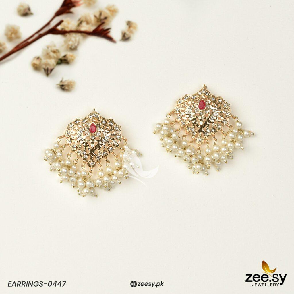 Hyderabadi Earrings-0447 - Libasekhas