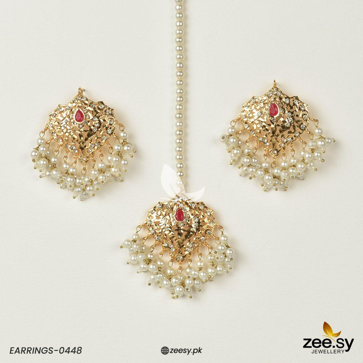 Hyderabadi Earrings-0448 - Libasekhas