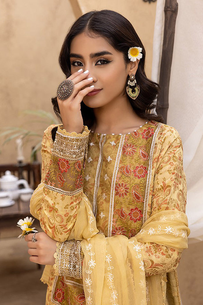 Humdum | Ishq Embroidered Collection | IS-02 - House Of Anaya