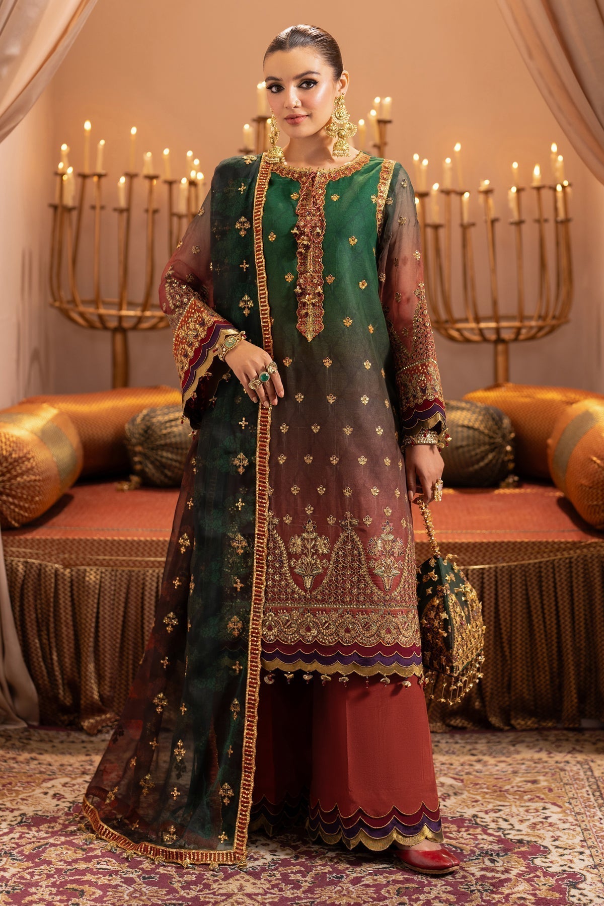 Alizeh | Jhalak Formals | AF-JHLK-02-HUSN - House Of Anaya