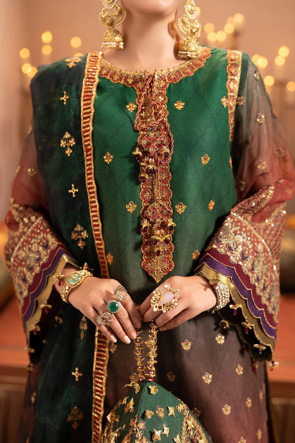 Alizeh | Jhalak Formals | AF-JHLK-02-HUSN - House Of Anaya