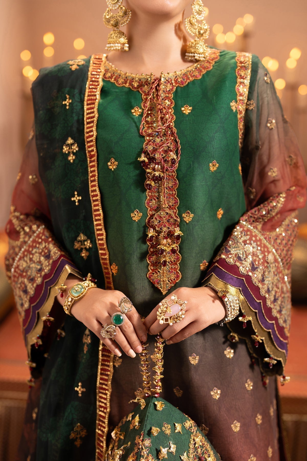 Alizeh | Jhalak Formals | AF-JHLK-02-HUSN - House Of Anaya