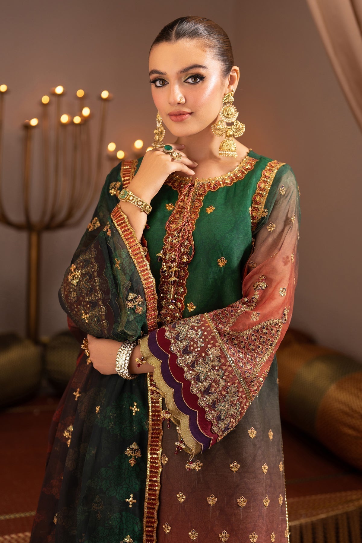 Alizeh | Jhalak Formals | AF-JHLK-02-HUSN - House Of Anaya