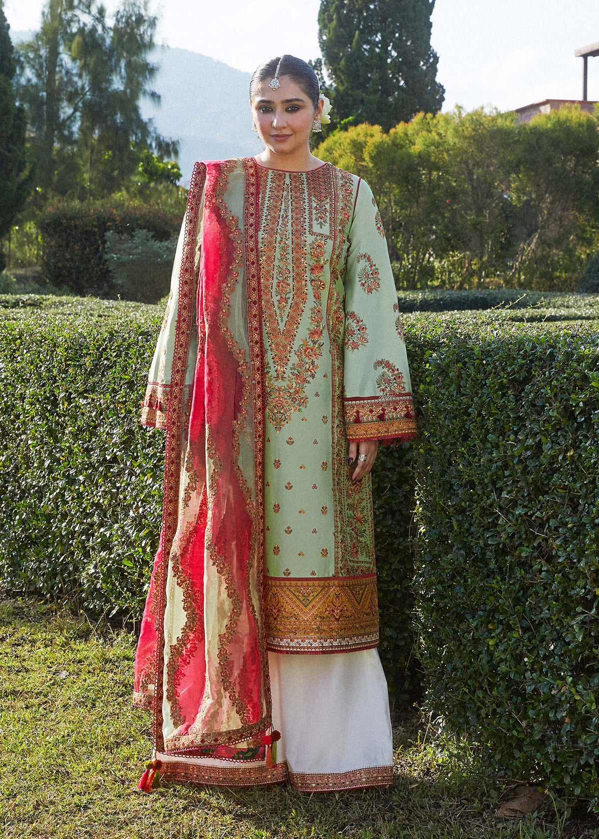 Hussain Rehar | Zaiba-Eid Lawn Collection24 | Gul Bahar - House Of Anaya