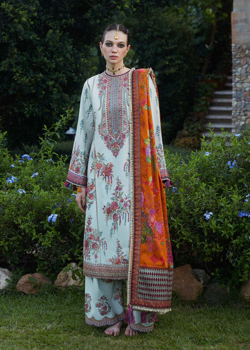Hussain Rehar | Zaiba-Eid Lawn Collection24 | Sumbul - House Of Anaya