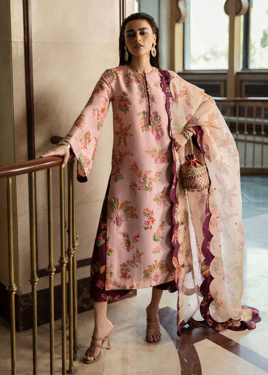 Hussain Rehar | Basic Not Basic |   Damask - House Of Anaya