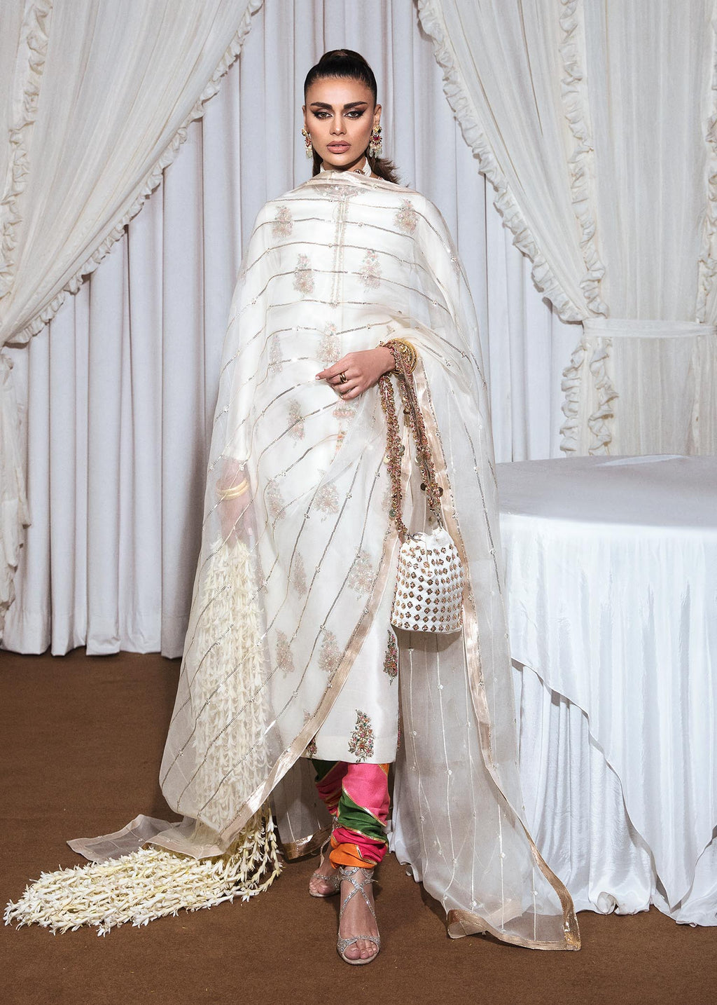 Hussain Rehar | Basic Not Basic |  Blanc - House Of Anaya