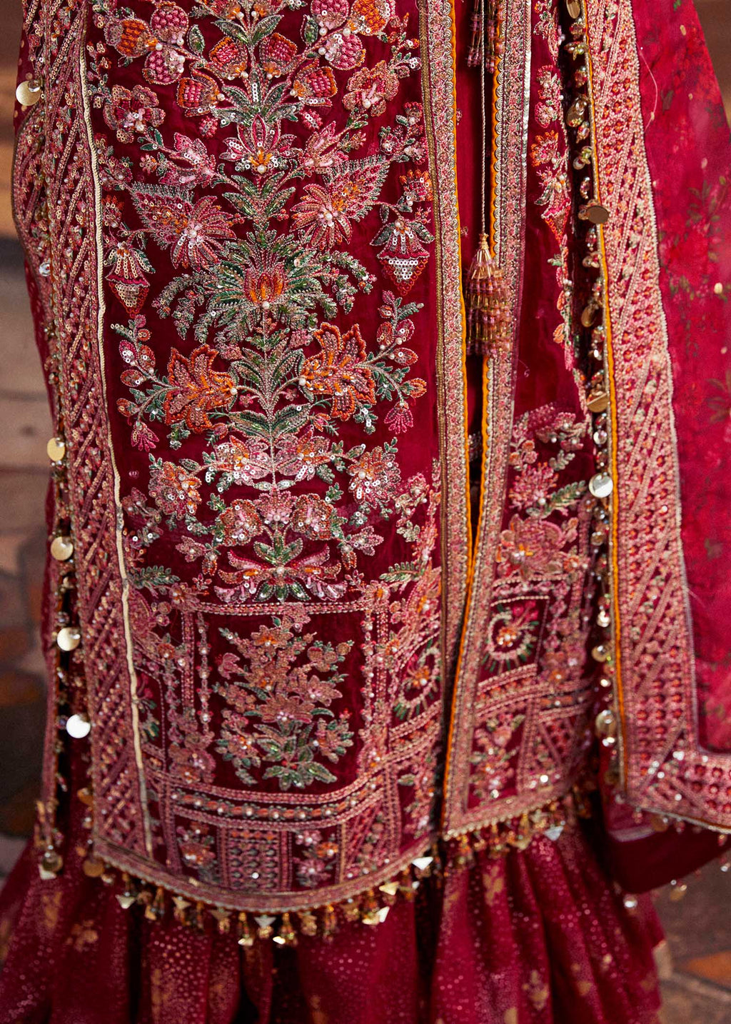 Hussain Rehar | Luxury Festive FW/24 | Gulal - House Of Anaya