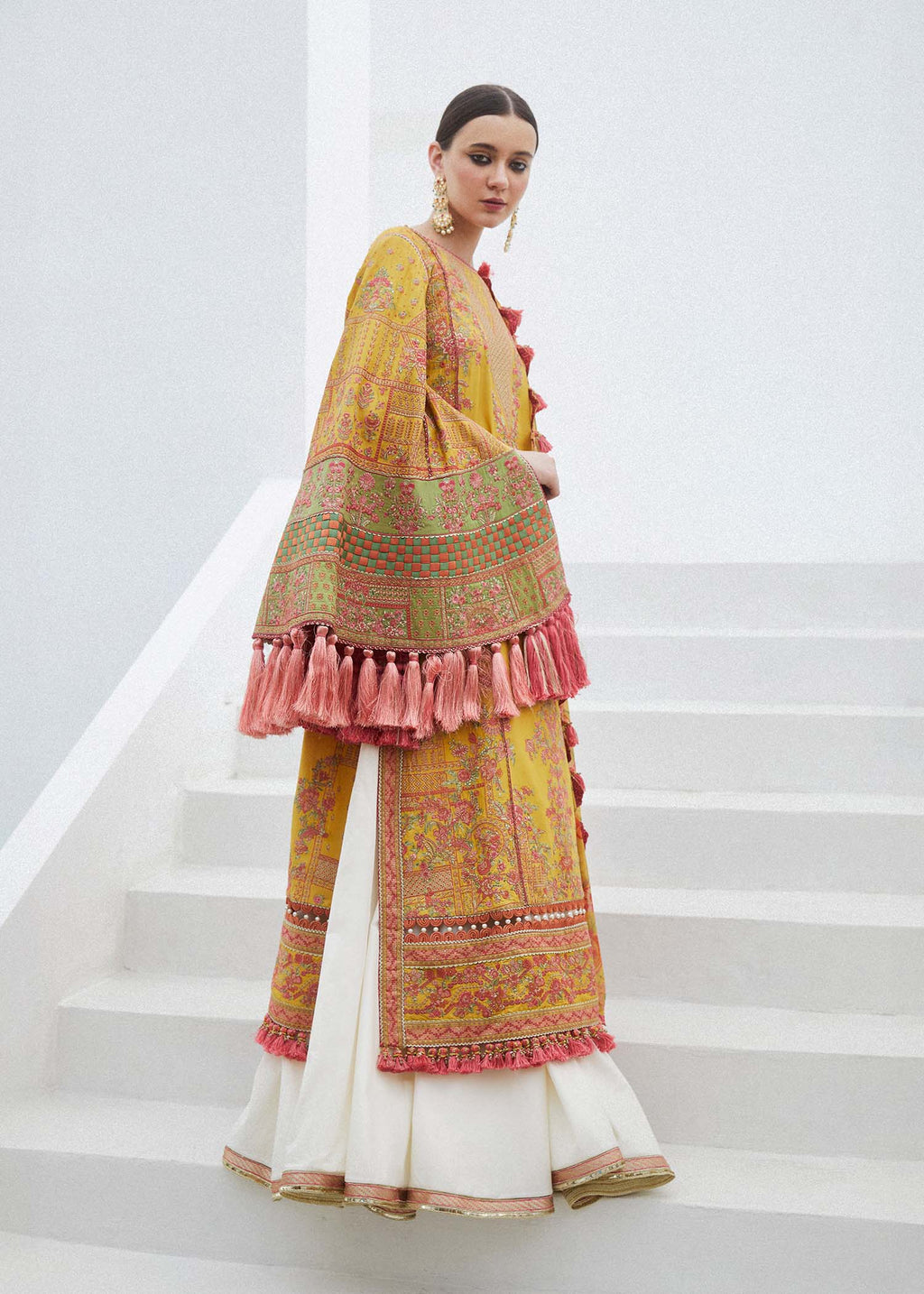 Hussain Rehar | Eid Luxury Lawn SS/24 | EUPHORIA - House Of Anaya