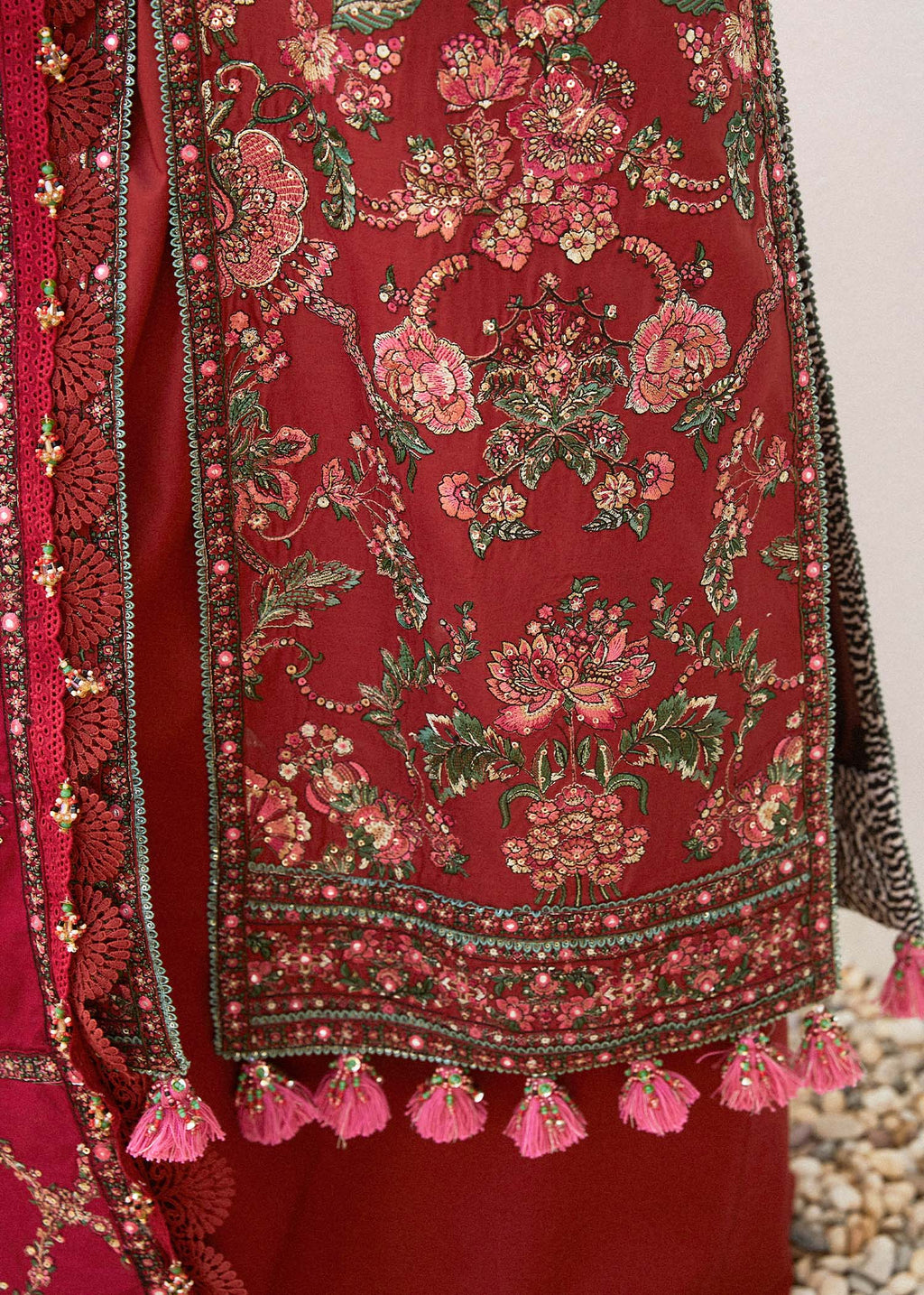 Hussain Rehar | Eid Luxury Lawn SS/24 | Ruhi - House Of Anaya