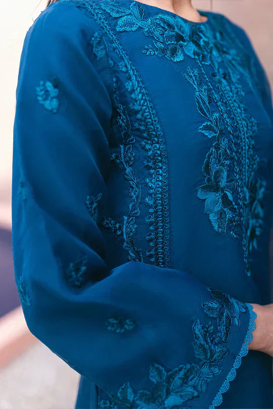 Azure | Embroidered Ensembles 3 Pcs | Hydrangea Hues - Riwayat-e-Khas