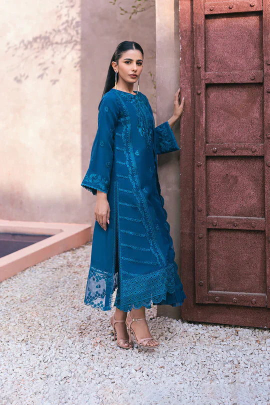 Azure | Embroidered Ensembles 3 Pcs | Hydrangea Hues - Riwayat-e-Khas