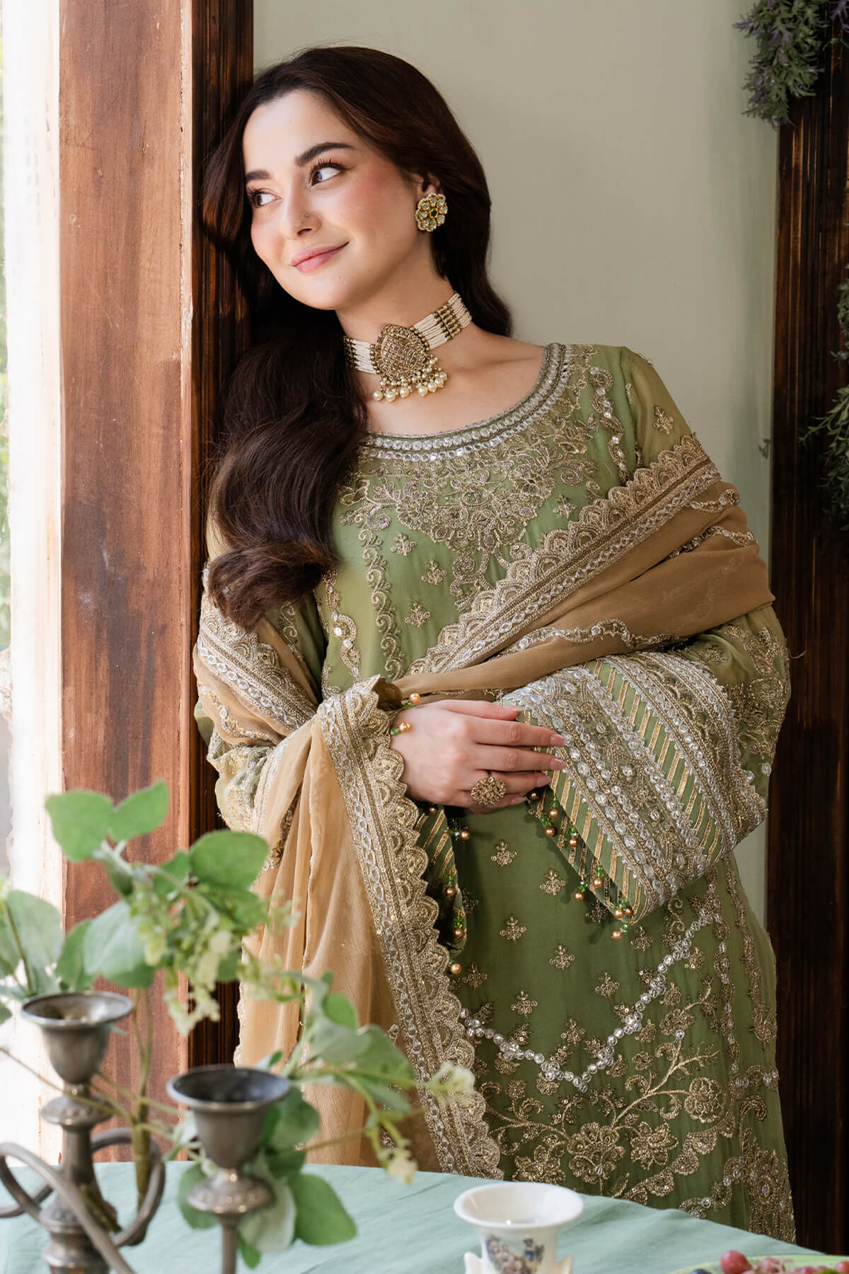 Imrozia Premium | Naina Chiffon | I-191 Aabia - House Of Anaya