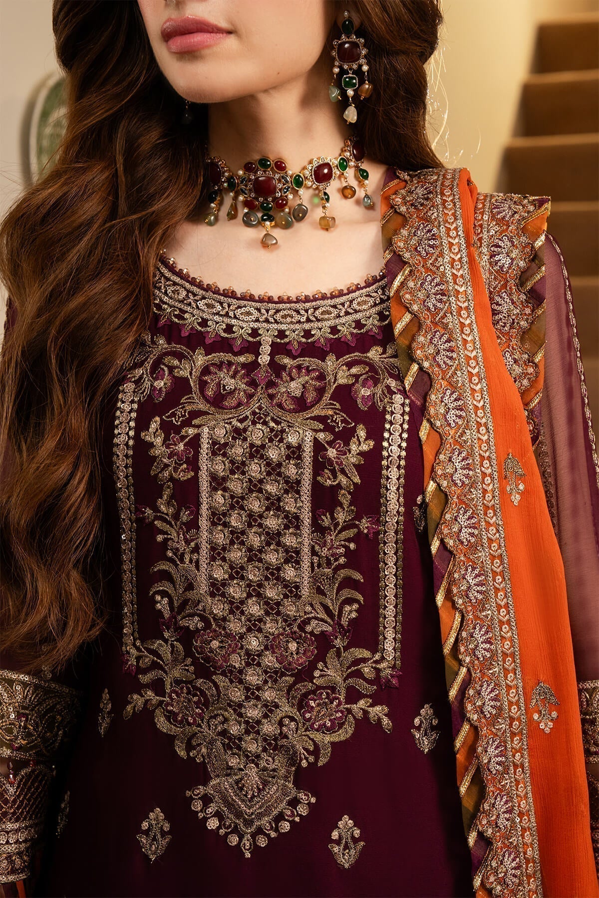 Imrozia Premium | Noor Jahan Formals | I-206 Chandni - House Of Anaya