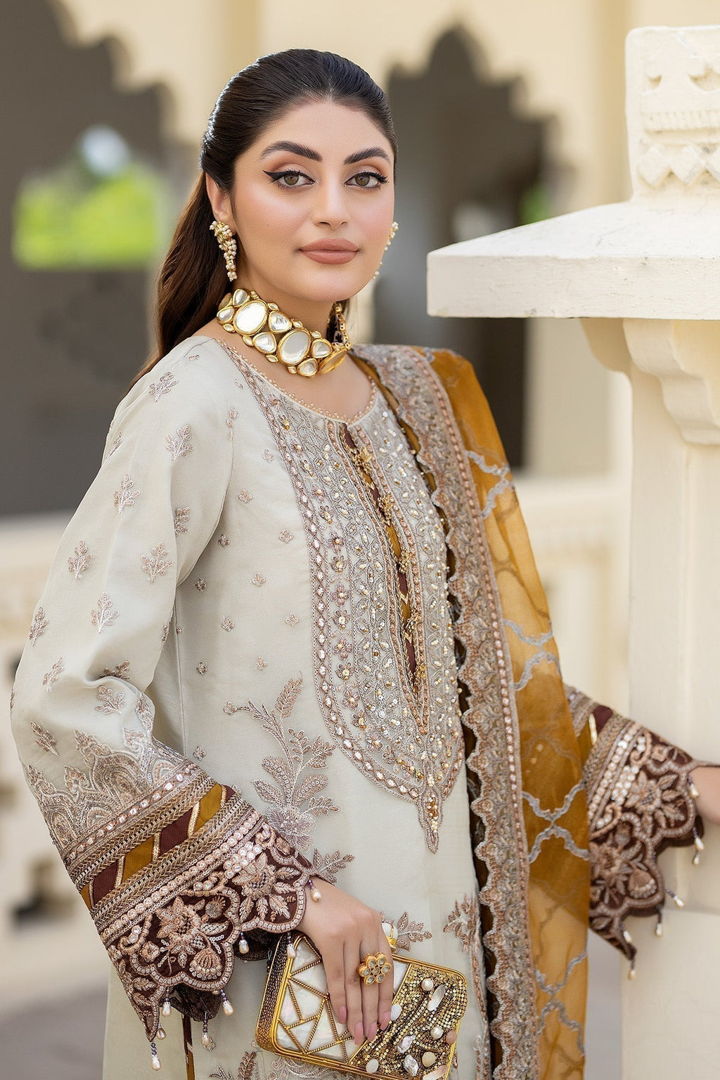 Imrozia Premium | Baad e Saba Formals | IP-50 Sheen - House Of Anaya