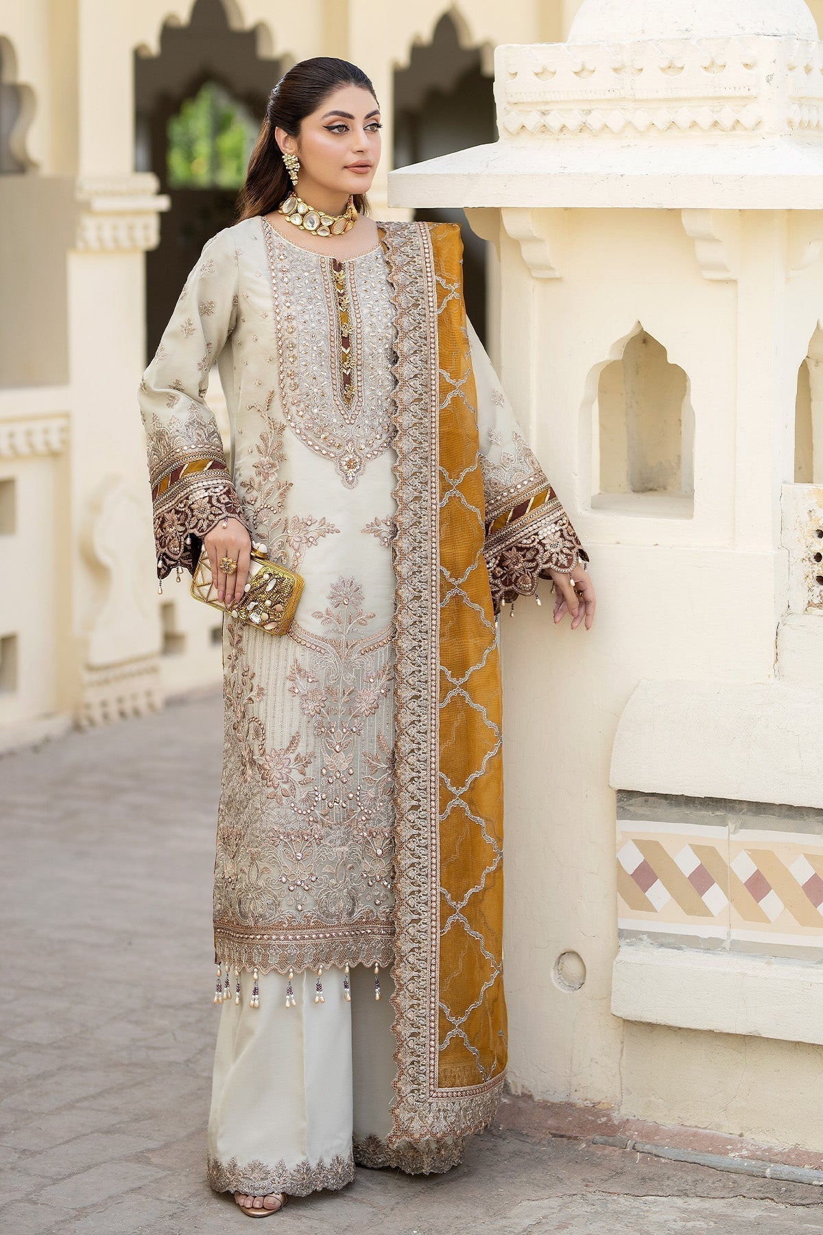 Imrozia Premium | Baad e Saba Formals | IP-50 Sheen - House Of Anaya