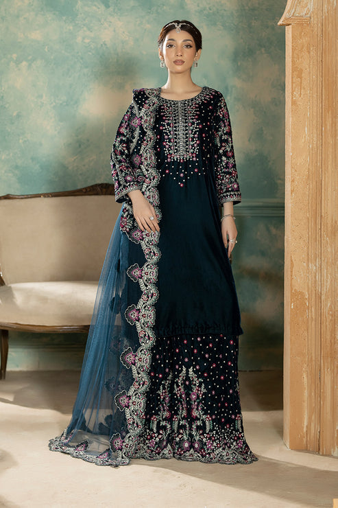 Imrozia Premium | Rukh e Makhmal |  Aabroo