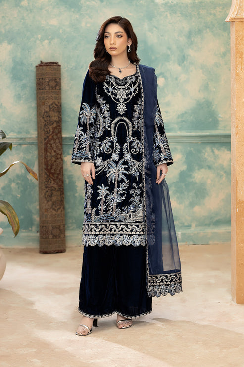Imrozia Premium | Rukh e Makhmal | Mehr