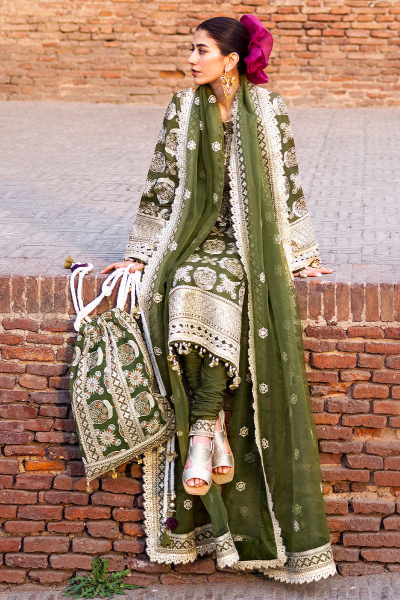 MNR Mohsin Naveed Ranjha Luxury Lawn 2023 - Riwayat-e-khas