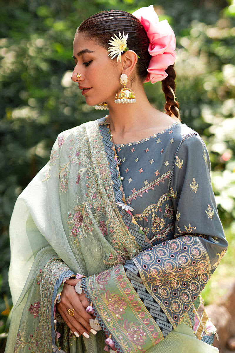 MNR Mohsin Naveed Ranjha Luxury lawn 2023 - Riwayat-e-khas