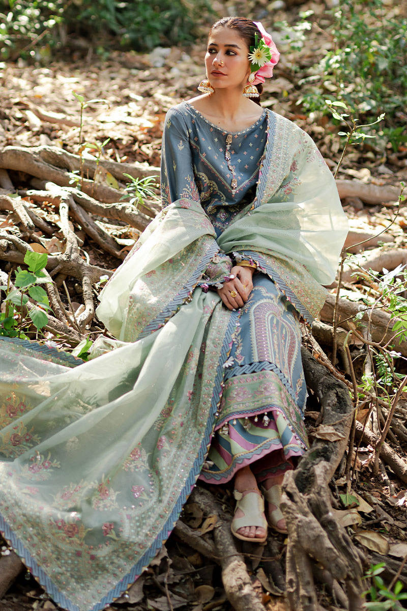 MNR Mohsin Naveed Ranjha Luxury lawn 2023 - Riwayat-e-khas