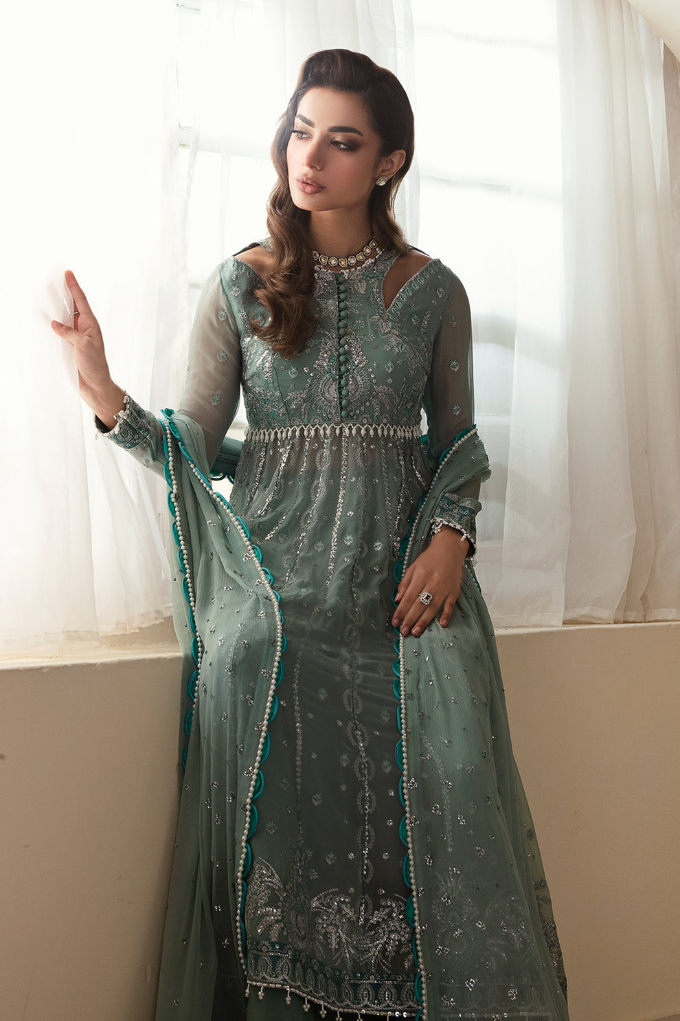 Zarposh | Amirah Collection | Abroo - House Of Anaya