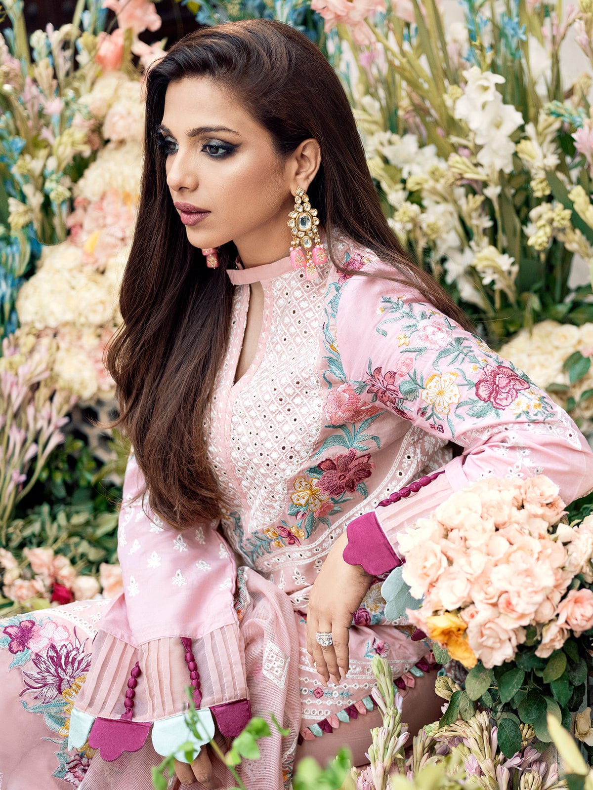 Maryam Hussain – LUXURY LAWN ’23 – L23-07 – BLOOM - Riwayat-e-khas