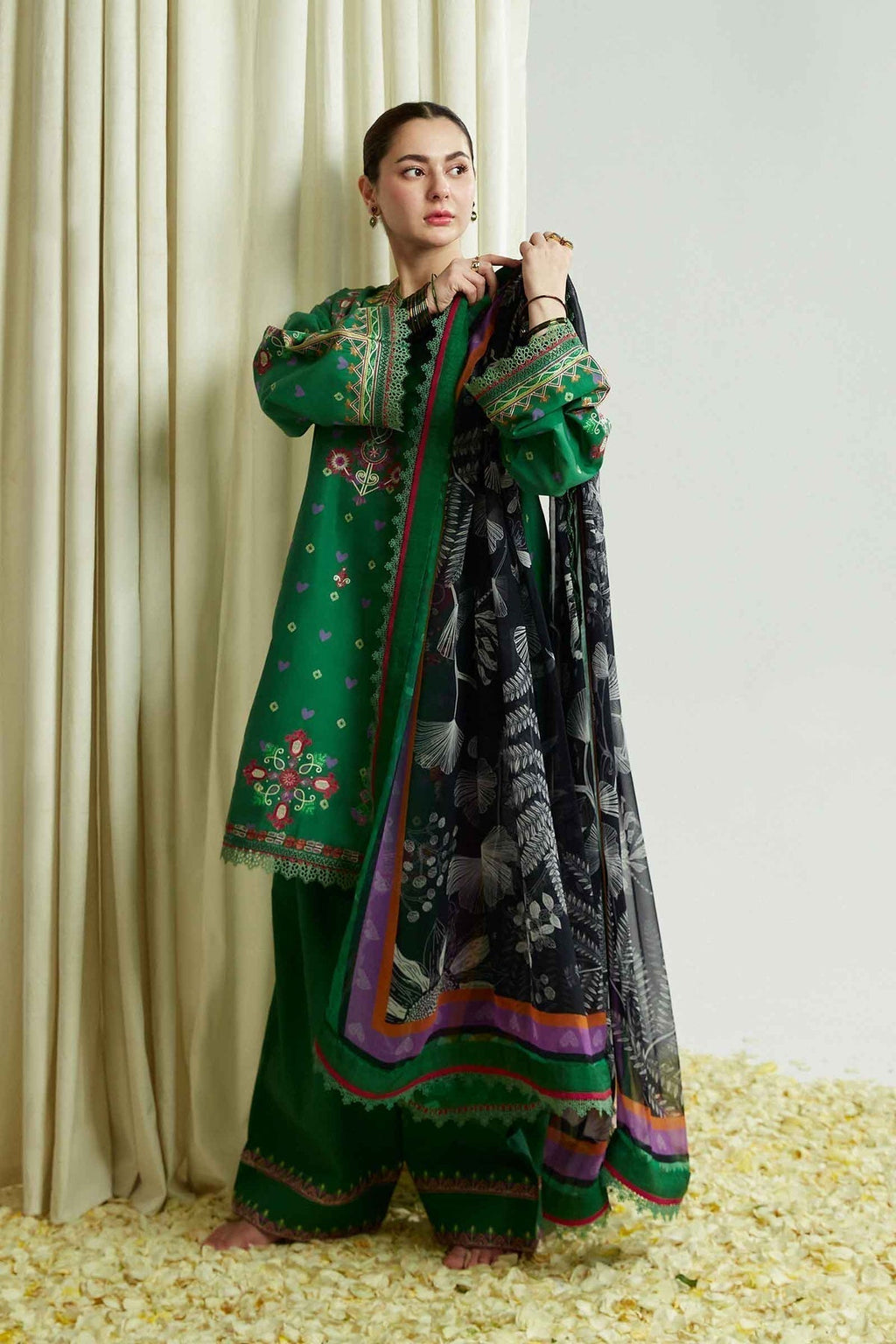 ZARA SHAHJAHAN-ZCE23-5B-COCO LAWN VOLUME ll 2023 - Riwayat-e-khas