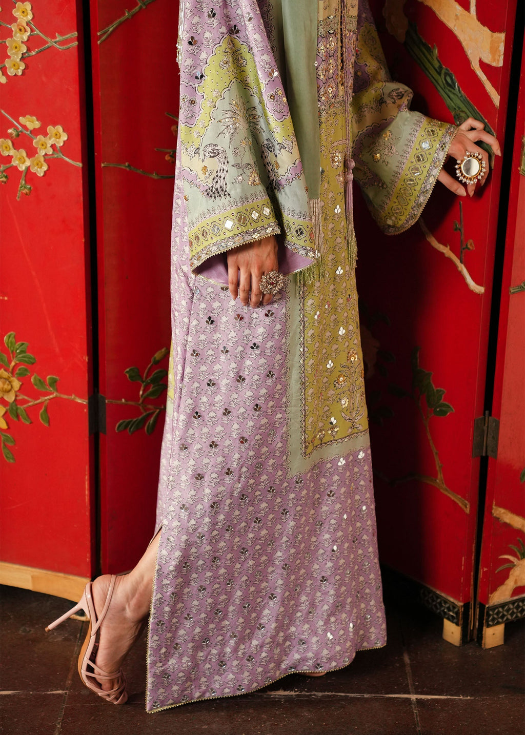Crimson | Crimson Eid Prints | Jhilmil - Lilac
