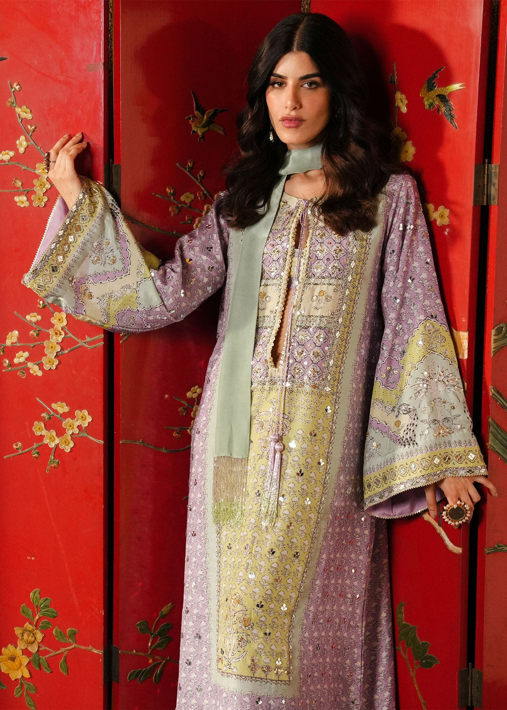 Crimson | Crimson Eid Prints | Jhilmil - Lilac