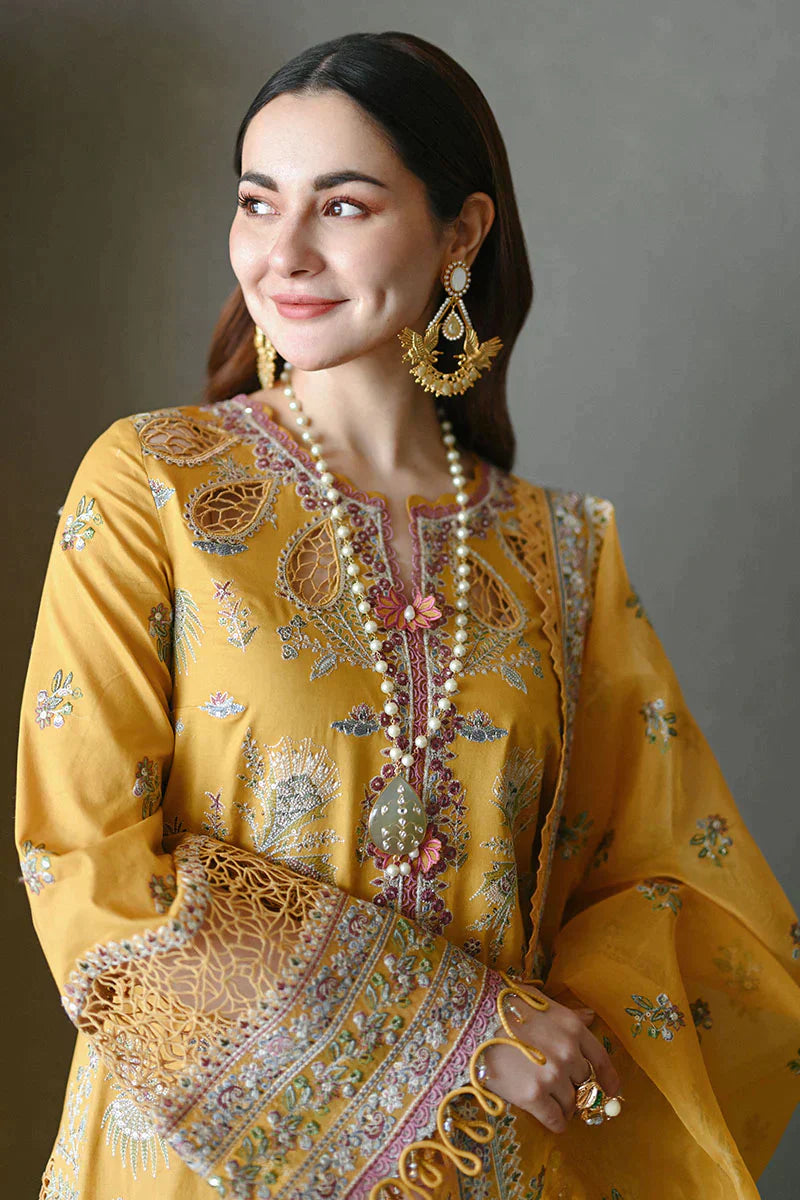 Qalamkar By Sahil – SP-15 MERAL – LUXURY LAWN’23 - Riwayat-e-khas