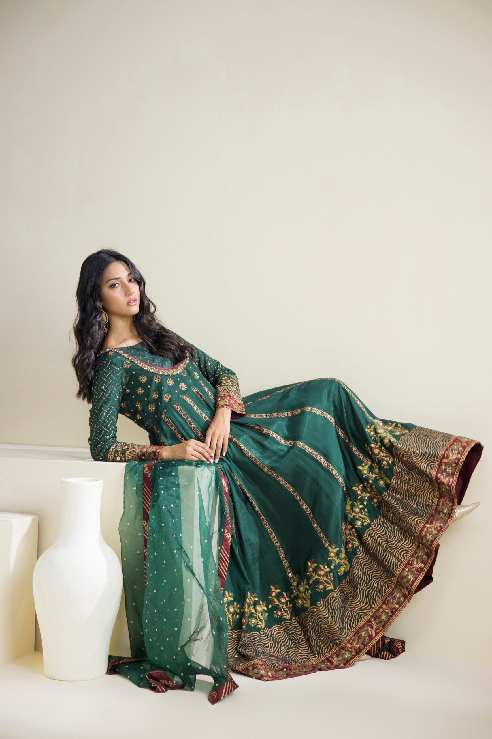 Farhat Jahan | Luxury Pret | Reyah - House Of Anaya