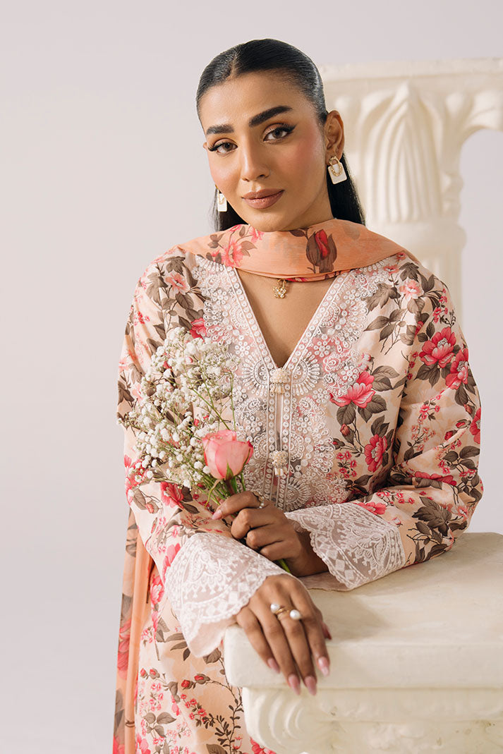 Imrozia Premium | Lawn 26 | IPL-19 Fleur Pastelle