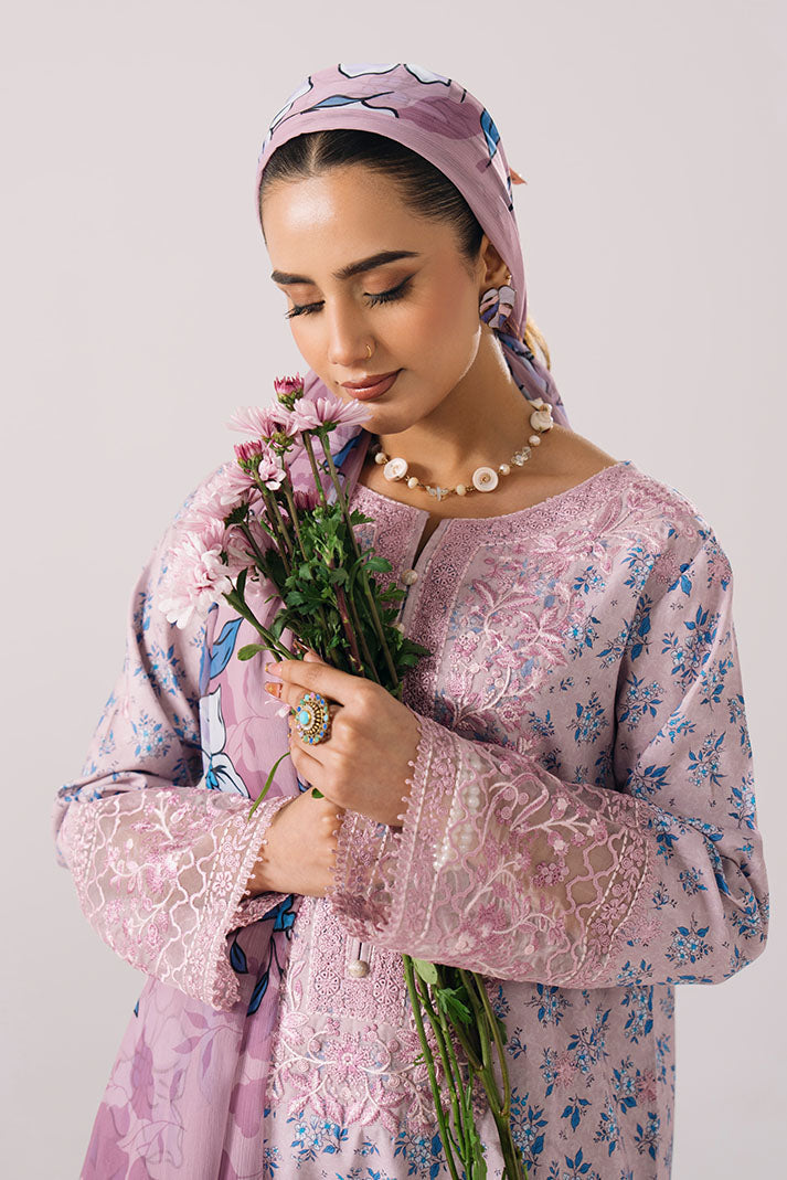Imrozia Premium | Lawn 26 | IPL-21 Lavender Grace
