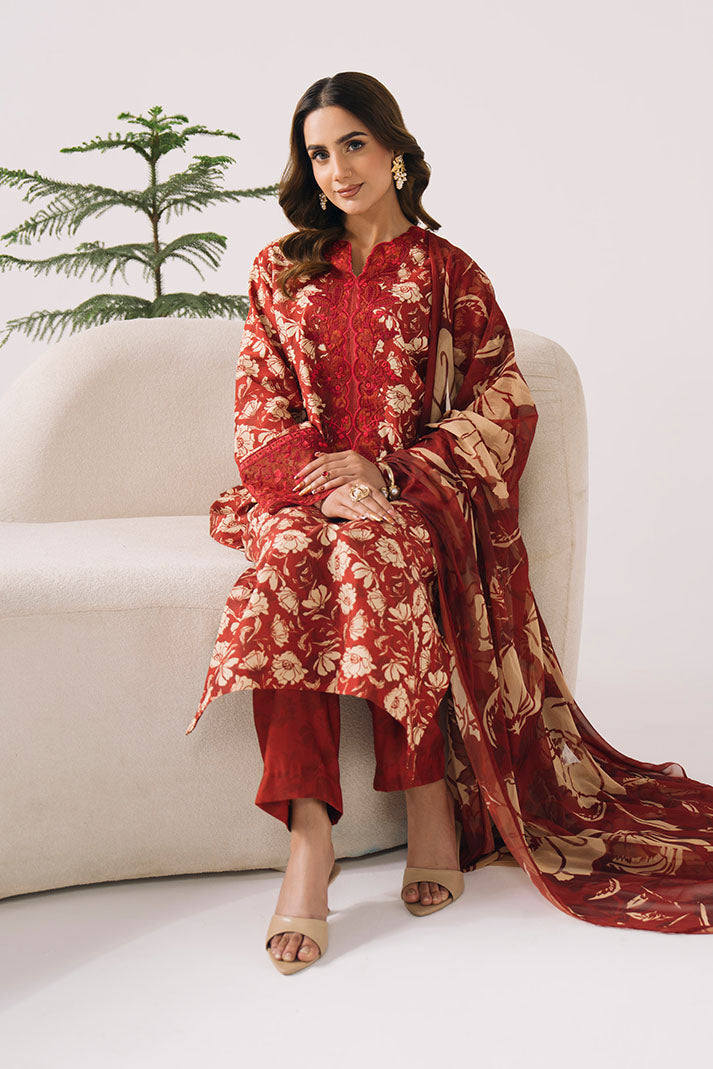 Imrozia Premium | Floral Atelier Lawn | IPL-26 Floral Nocturne