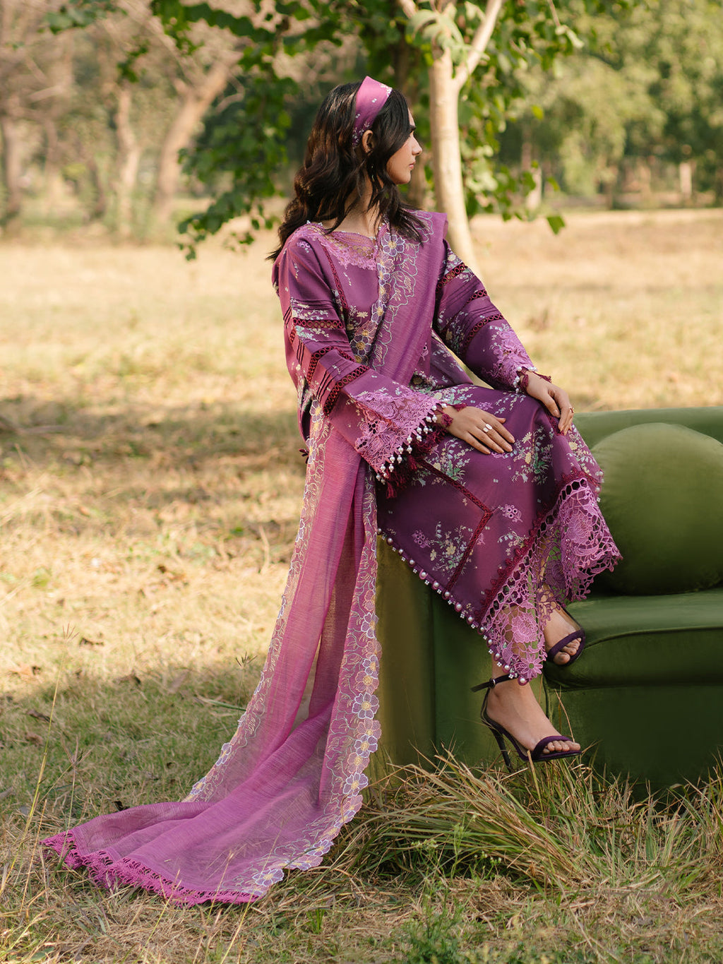 Parishay | Ivy Bloom Luxury Lawn | IVY-13