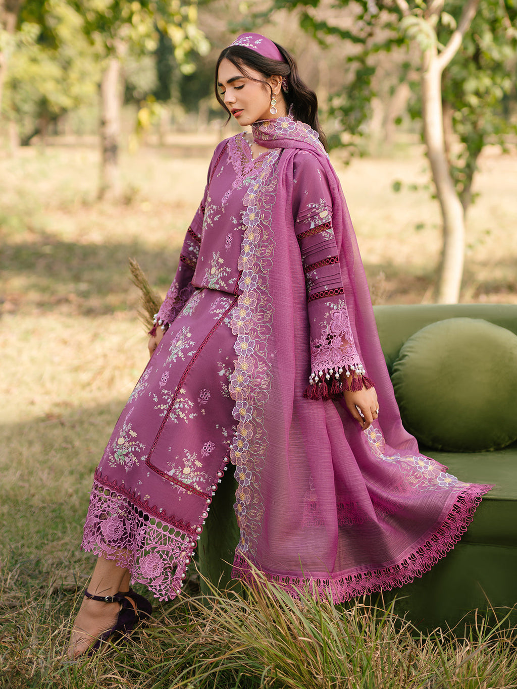 Parishay | Ivy Bloom Luxury Lawn | IVY-13