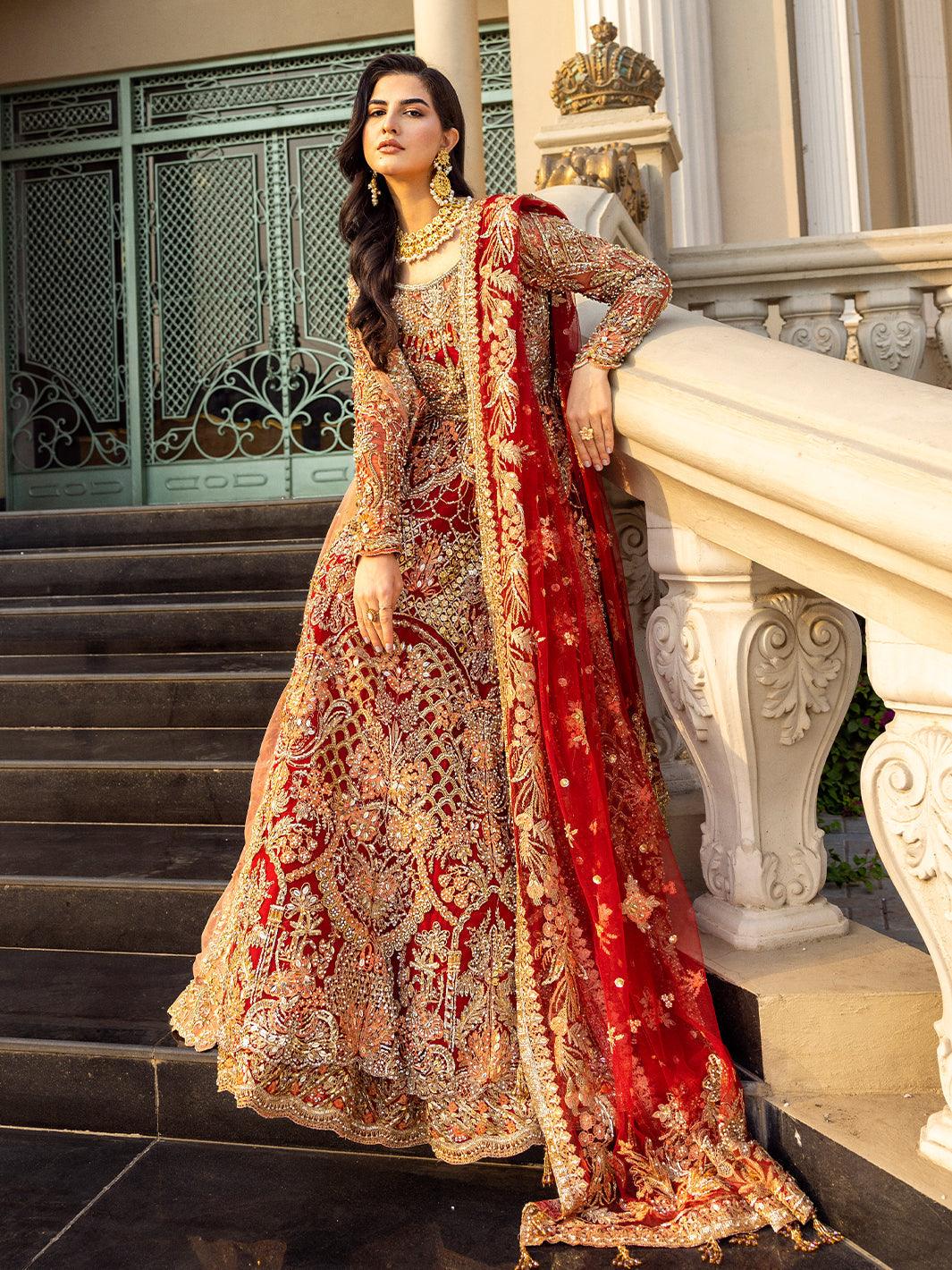 Reverie Bridal - Cramoise - Riwayat-e-khas