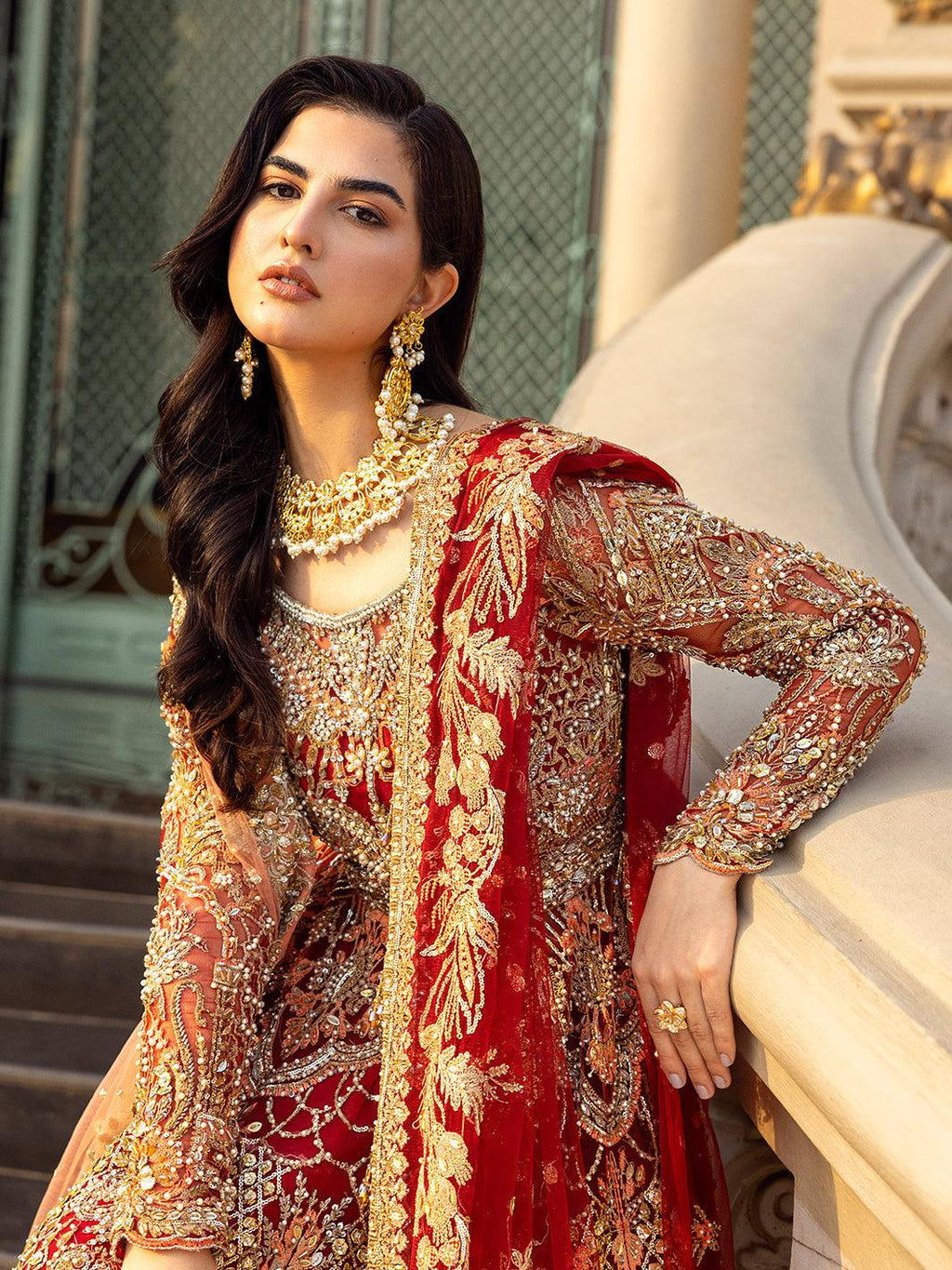 Reverie Bridal - Cramoise - Riwayat-e-khas