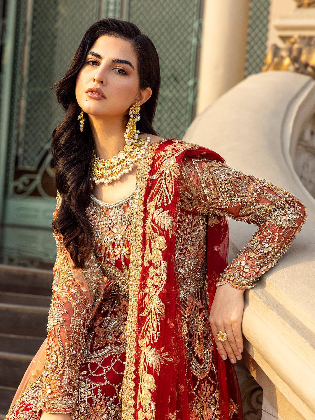 Reverie Bridal - Cramoise - Riwayat-e-khas