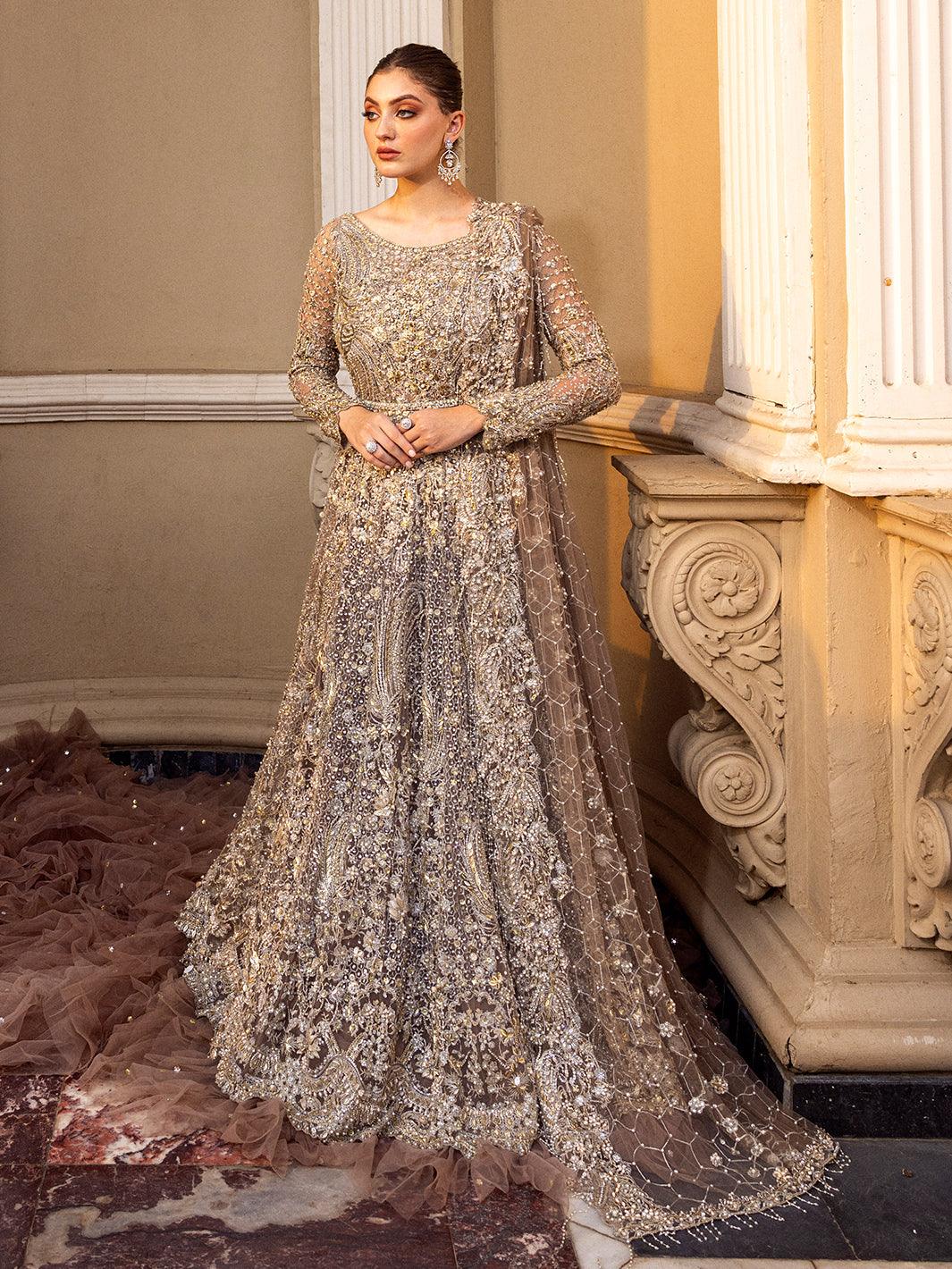 Reverie Bridal - Chartreuse - Riwayat-e-khas