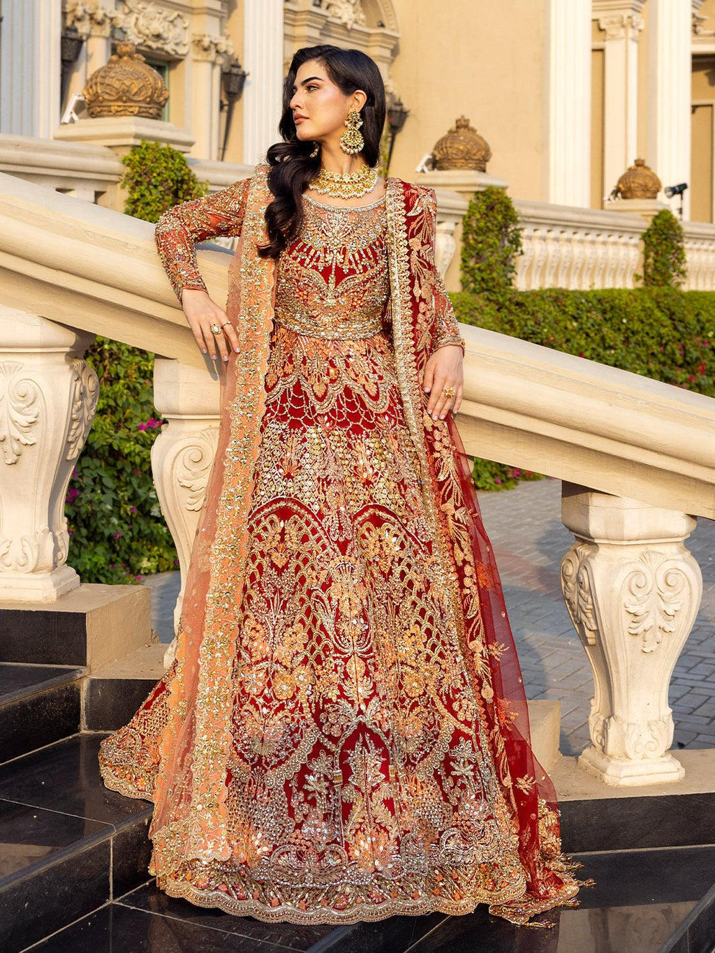 Reverie Bridal - Cramoise - Riwayat-e-khas