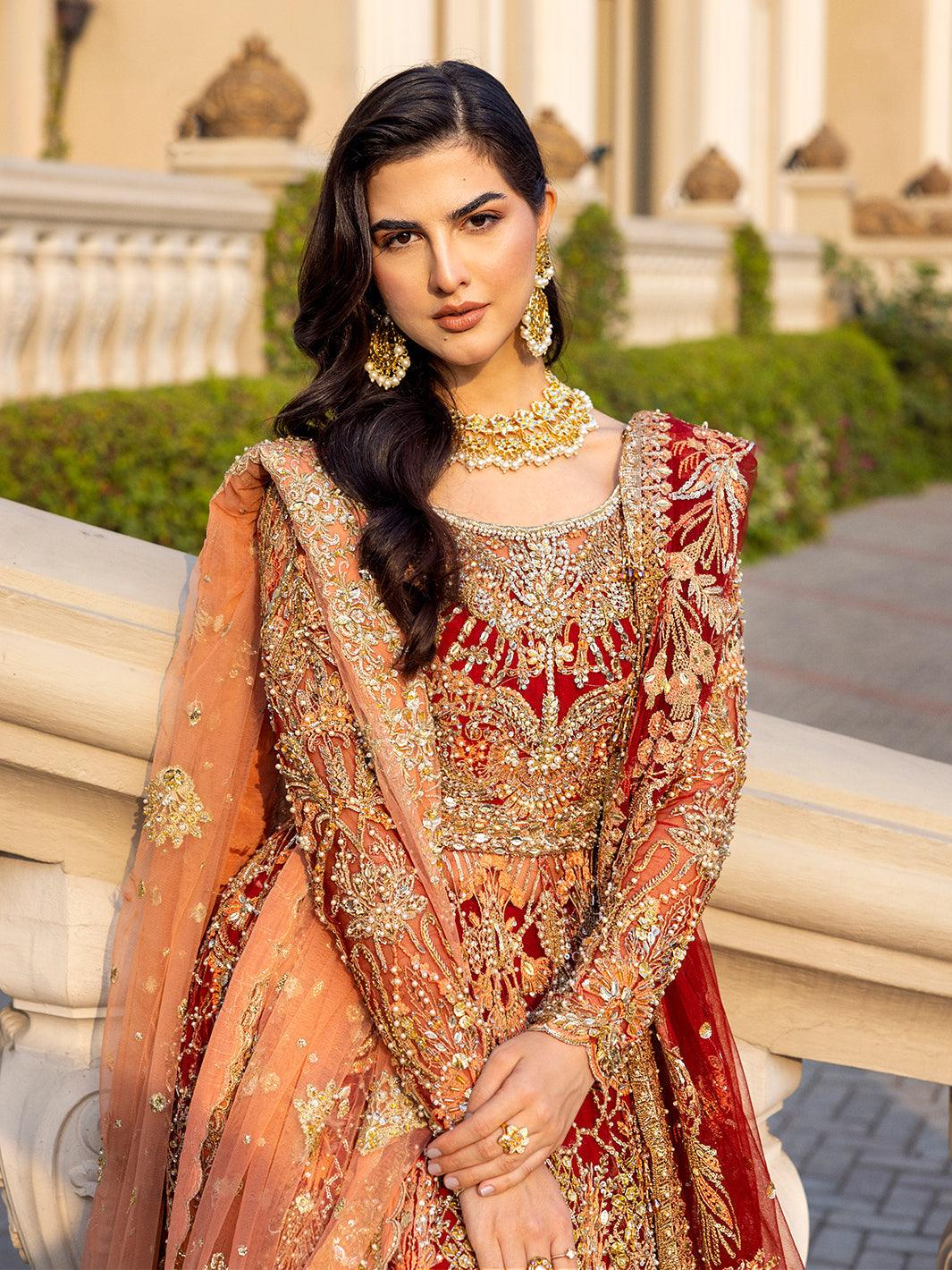 Reverie Bridal - Cramoise - Riwayat-e-khas