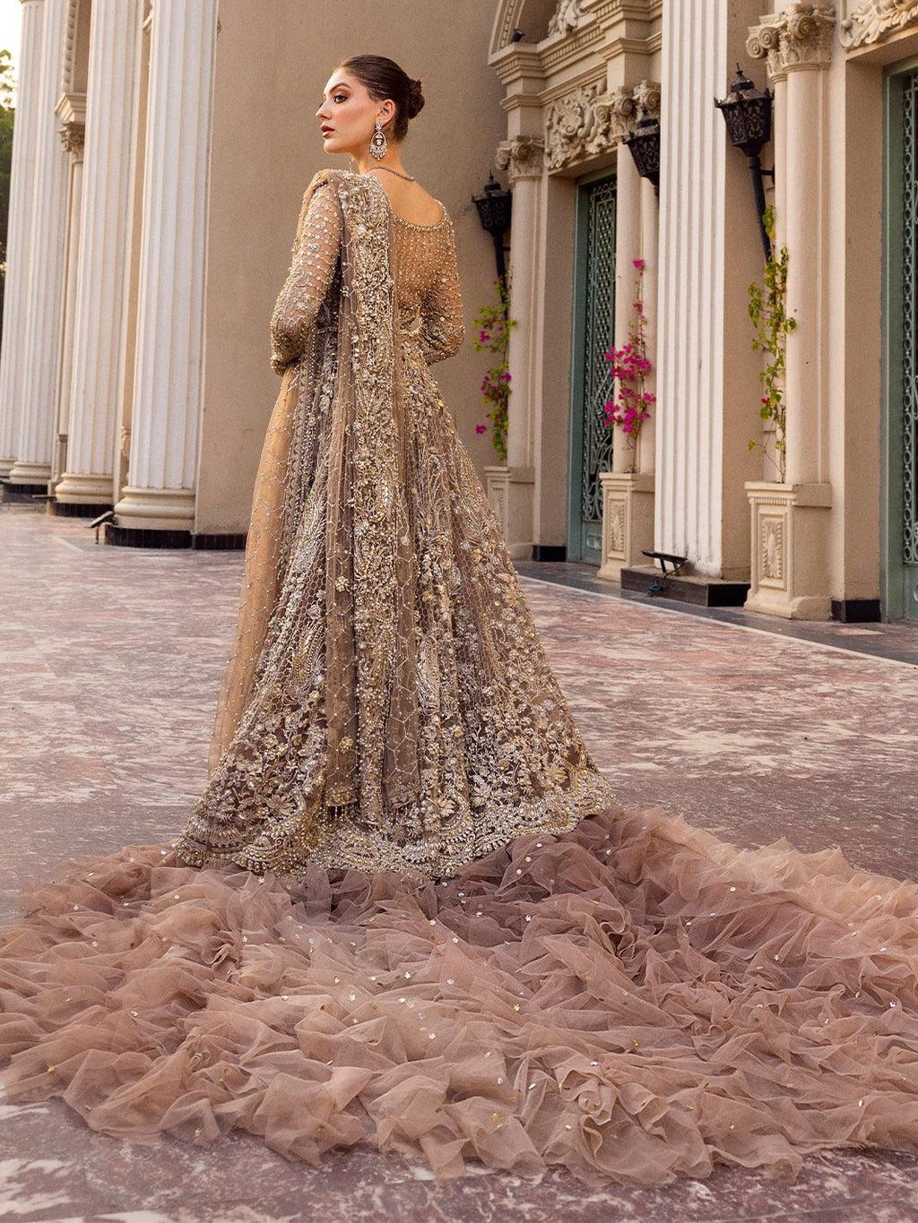 Reverie Bridal - Chartreuse - Riwayat-e-khas