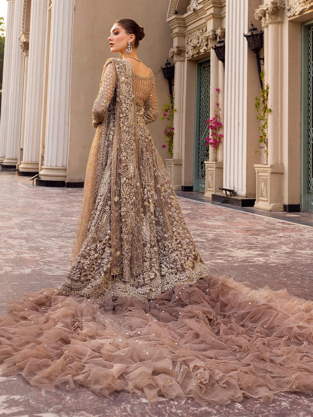 Reverie Bridal - Chartreuse - Riwayat-e-khas