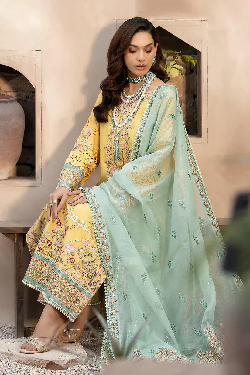 Imrozia Premium | Gulposh Luxury Lawn 24 | S.L 44 Zaira - House Of Anaya